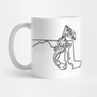 Maryland Mermaid Mug